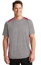 Sport-Tek® Heather Colorblock Contender Tee